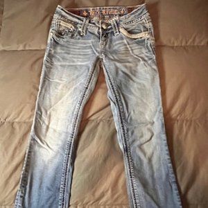 Rock Revival Girls Size 27 Jeans/Capris